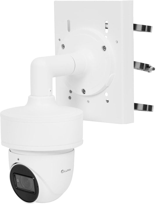 Luma X20 Pole Mount Bracket (White) The Home Automation Store
