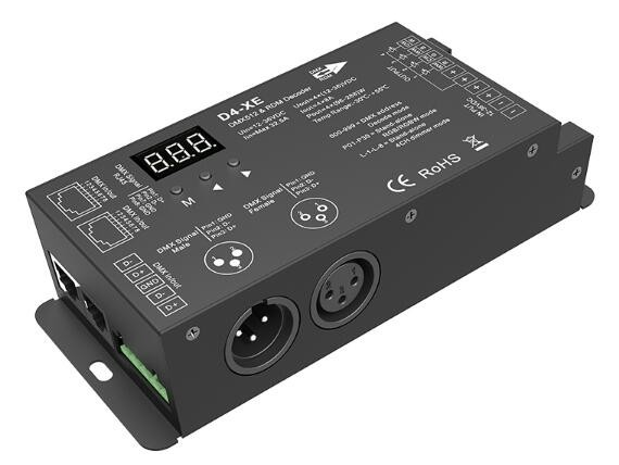 DMX Decoder 4 Channel DC (12-36V 8A) – The Home Automation Store