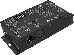 Professional 4-Channel DMX Decoder for Lighting Control