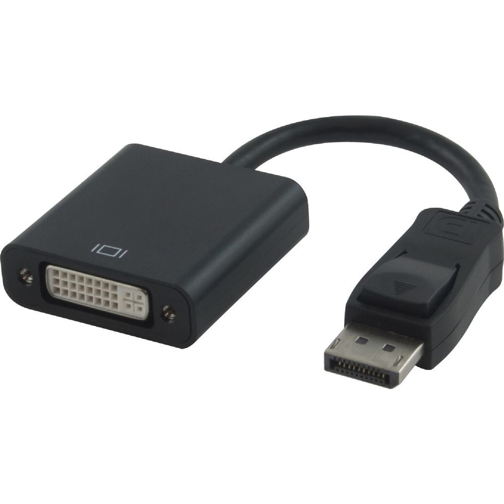 Astrotek DisplayPort DP to DVI Adapter Converter Cable 15cm - Male to Female 20 pins to DVI 24+5 pins Compatible for Lenovo Dell HP Monitor Projector