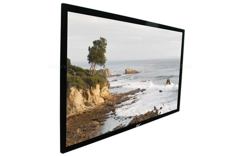100 FIXED FRAME 169 SCREEN 1080P / FHD WEAVE ACOUSTICALLY TRANSPARENT - EZFRAME