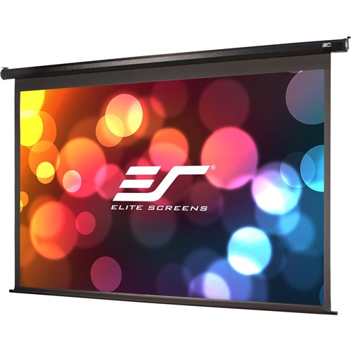 100 MOTORISED 169 PROJECTOR SCREEN TENSIONED DROP CINETENSION2 LONG LEADER