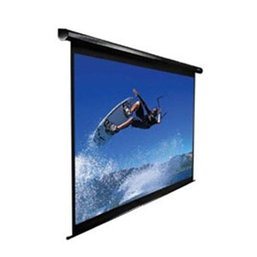 110 MOTORISED 169 PROJECTOR SCREEN IR & RF CONTROL BLACK 12V TRIGGER & SWITCH VMAX2