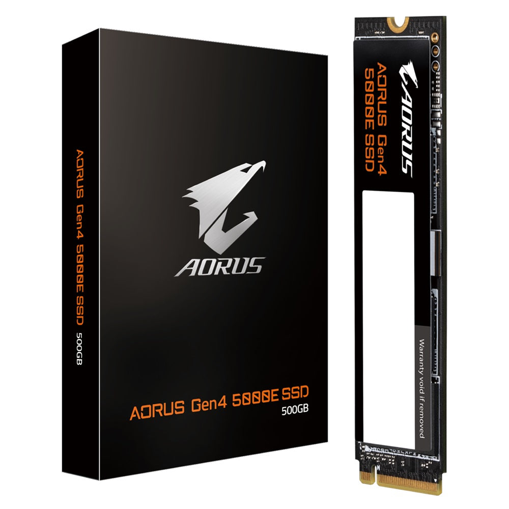 Gigabyte M30 500GB SSD, M.2 2280, PCI-E 3.0 x4, NVMe 1.3, Sequential Read ~3500 MB/s, Sequential Write ~3000 MB/s