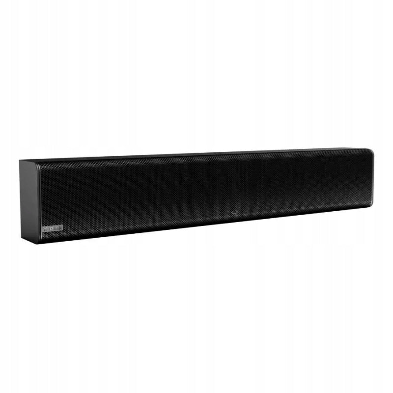 Yealink MSpeaker-II Black Soundbar, PoE Powered, Suitable For Select Yealink MVC Kits, Includes 3m 3.5mm Audio Cable and Power Supply
