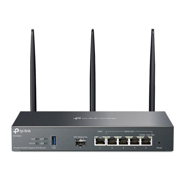 Eccb Router TP-Link ER706W Omada AX3000 Gigabit VPN Router – The Home Automation Store