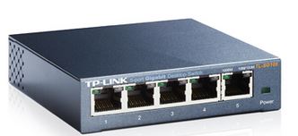 TP-Link TL-SG105 5port Switch Desktop,Gigabit,Steel Case, 5-Port 10/100/1000Mbps RJ45 Supporting Auto-MDI/MDIX,  Plug and Play, Fanless