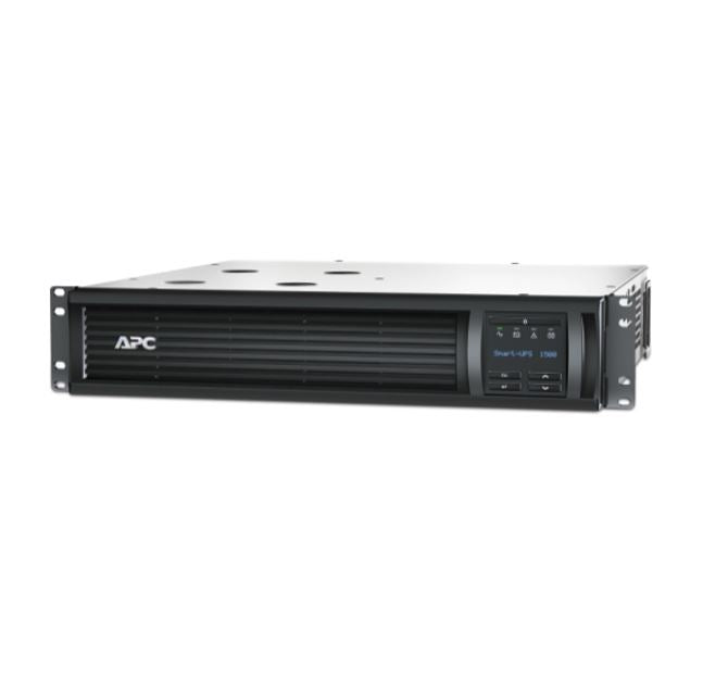 APC Smart-UPS 1500VA/1000W Line Interactive UPS, 2U RM, 230V/10A Input, 4x IEC C13 Outlets, Lead Acid Battery, SmartConnect Port & Slot, LCD