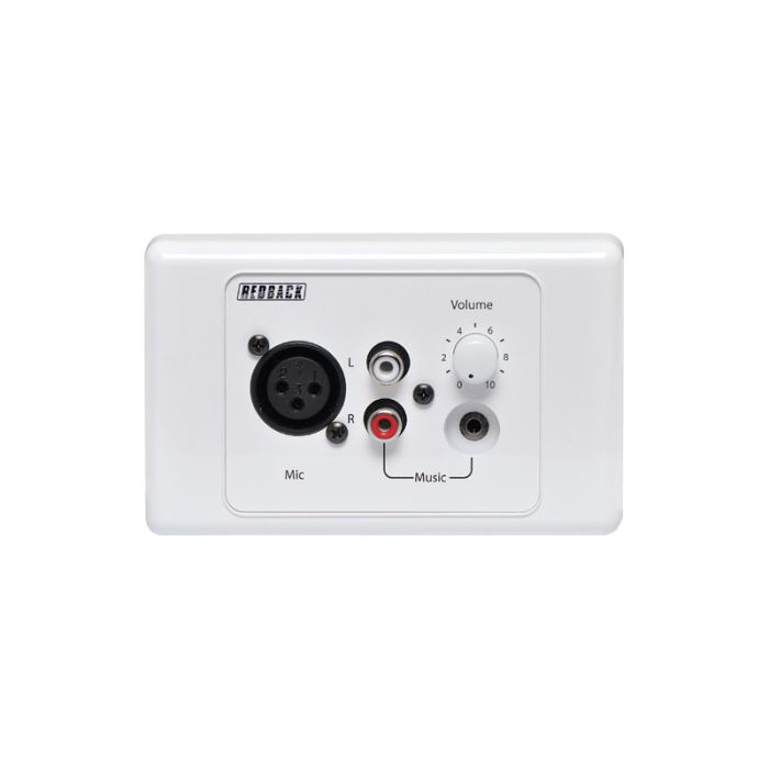 Microphone/Line Pre Amplifier Wallplate