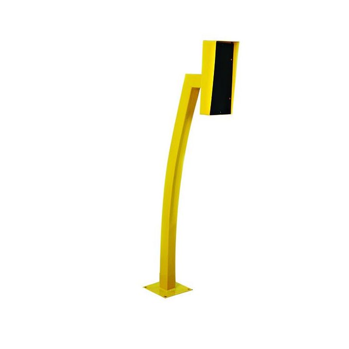 1350mm Curve Neck Bollard with Rainhood Housing