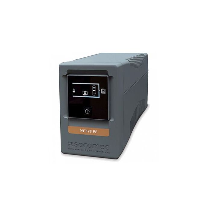 Socomec NeTYS PE 650VA TowerUPS, Line Interactive, Quasi Sinewave, 650VA, Tower only, with USB comm's port & cable + Local View free software, Data line protection ports, 2 x 3 pin Aust output sockets, includes 3 pin Aust input cord