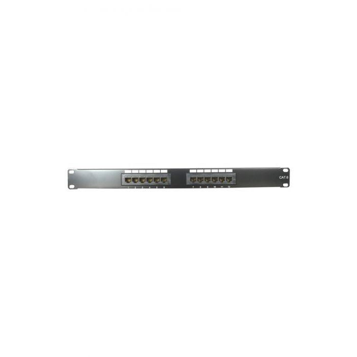 Datamaster 12 Port Cat6 Patch Panel