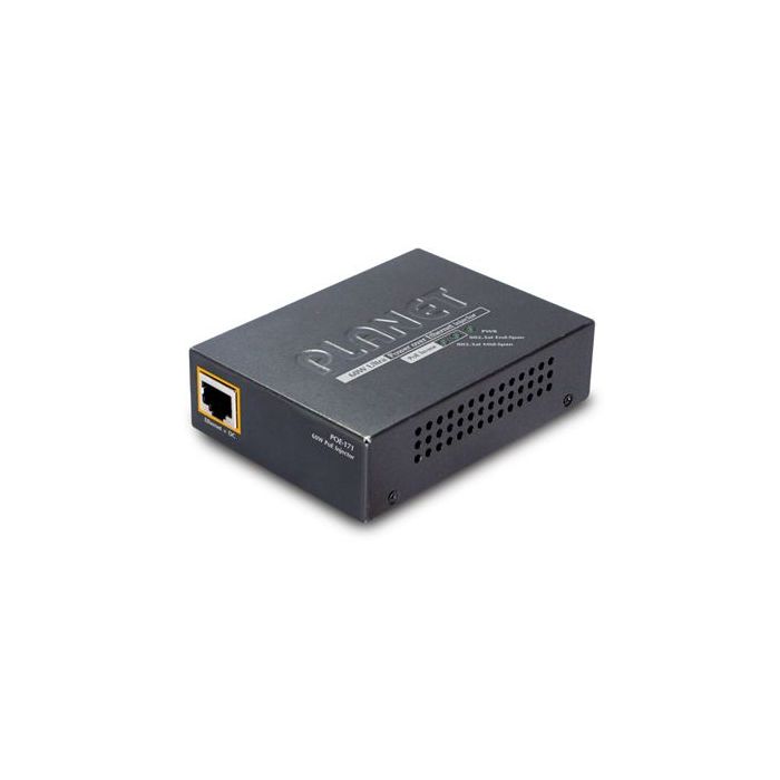 Planet Single Port Gigabit 60W Ultra POE Injector - w/external power a ...