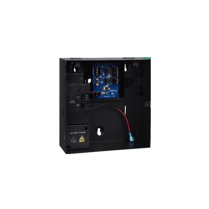 The PS-C25TB has a switch mode power supply with a universal power input range of 100 – 240 VAC, 50/60 Hz, 1.5A AC input, and generates a 15V DC, 4A output to the PM-05 power management module. The PM05 has two independent power channels outputs each w...