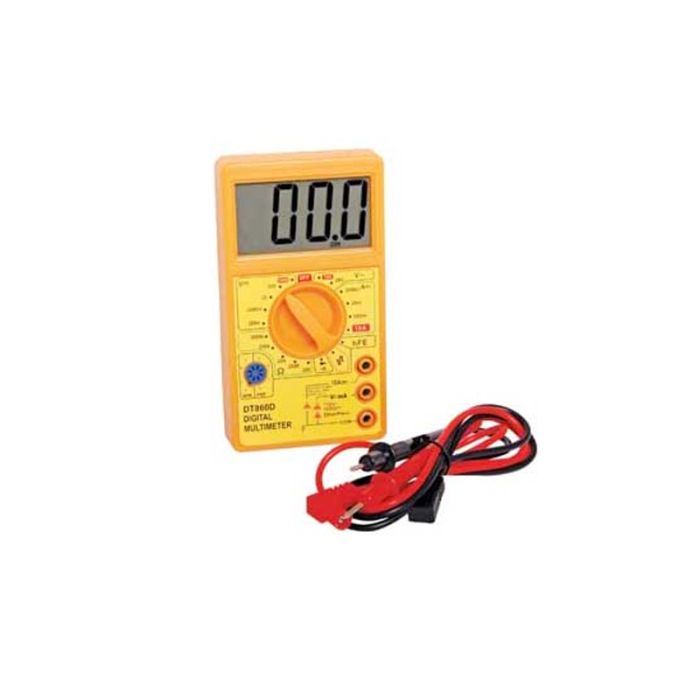 19 Range Digital Multimeter With Transistor Test.