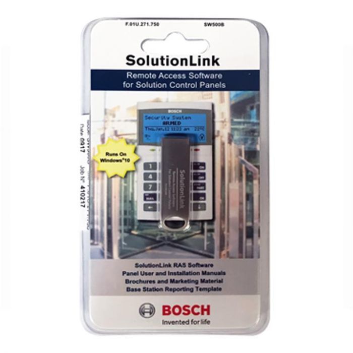 Bosch Solution Link Panel Programming Software