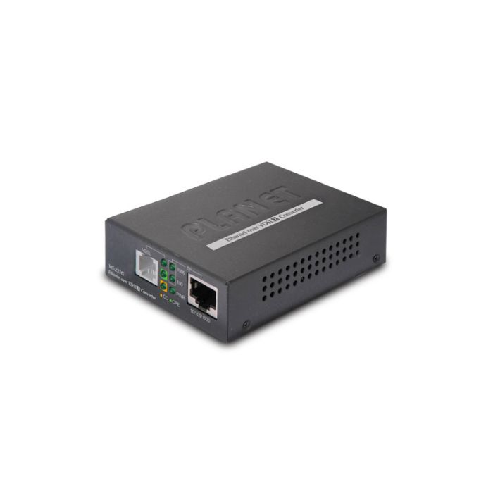 1-Port 10/100/1000T Ethernet to VDSL2 Converter